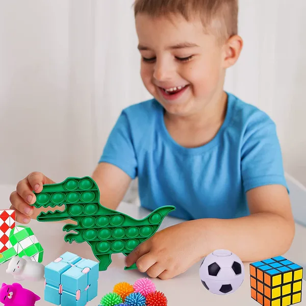 Mixed Fidget Selection, 50-Piece Pack — SST-1600576554035