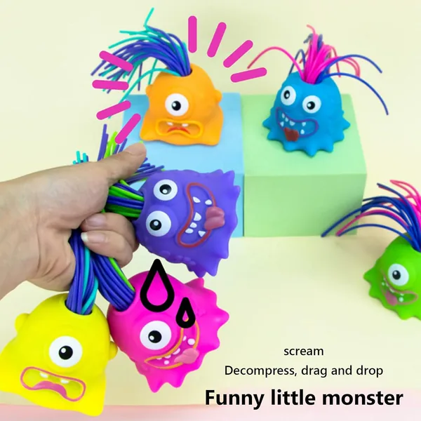 Pull-Hair Screaming Monster Novelty — SST282274
