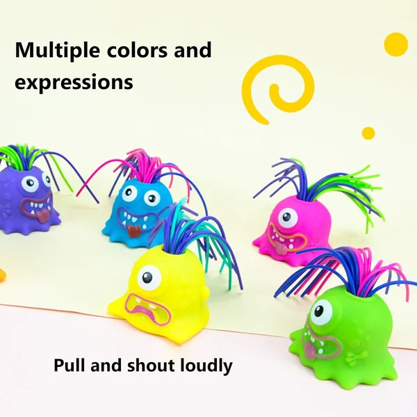 Pull-Hair Screaming Monster Novelty — SST282274