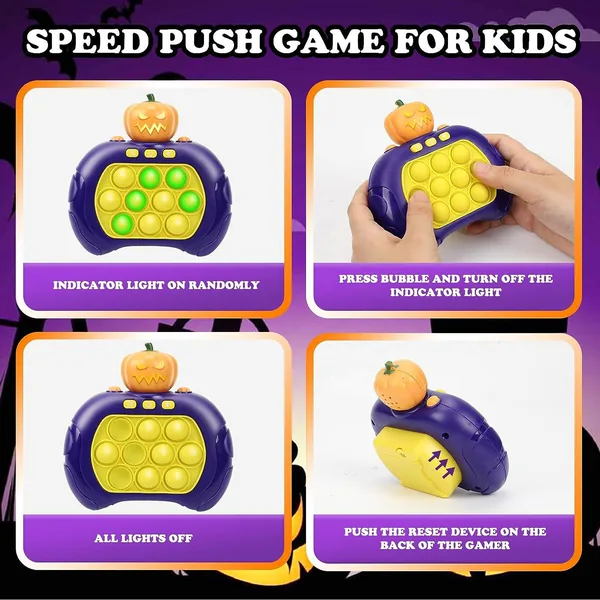 Light-Up Quick-Press Bubble Handheld — SST280993