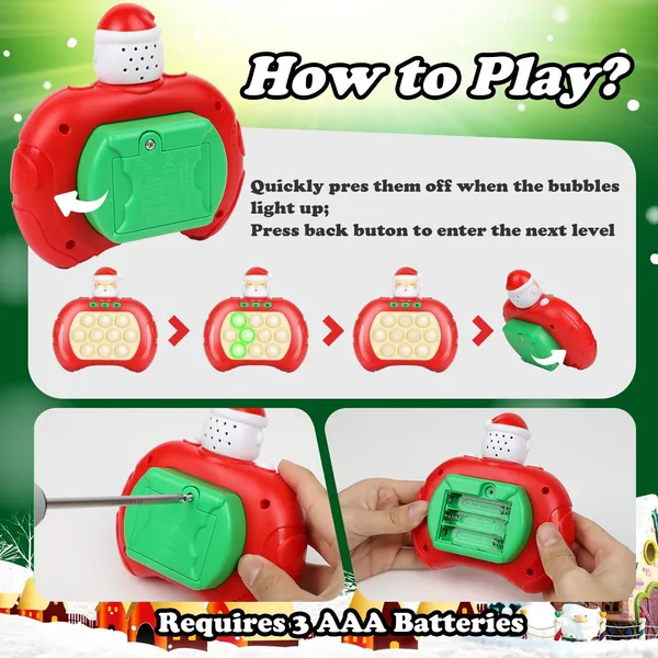 Light-Up Quick-Press Bubble Handheld — SST280993