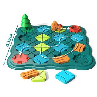 Road-Maze Construction Board Game