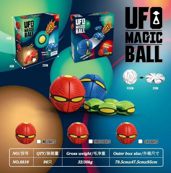 Three-Light Magic Ball Novelty