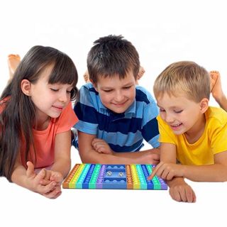 Silicone Push-Bubble Fidget Board