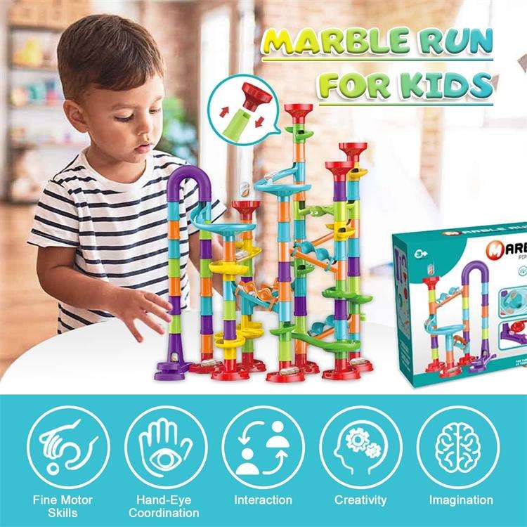 Marble Track Assembly Kit, 113 Pieces — SST198230