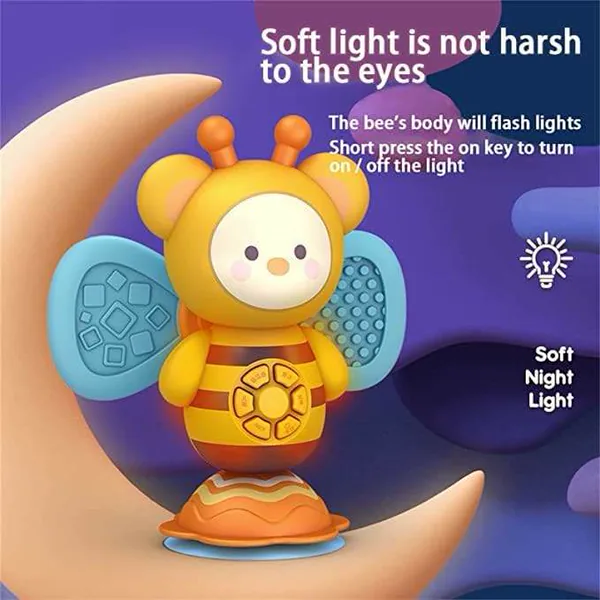 Musical Activity Spinner with Suction Base — SST287958