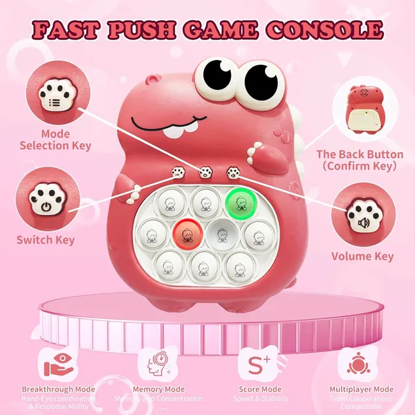 Electronic Speed-Bubble Game Console — SST290738