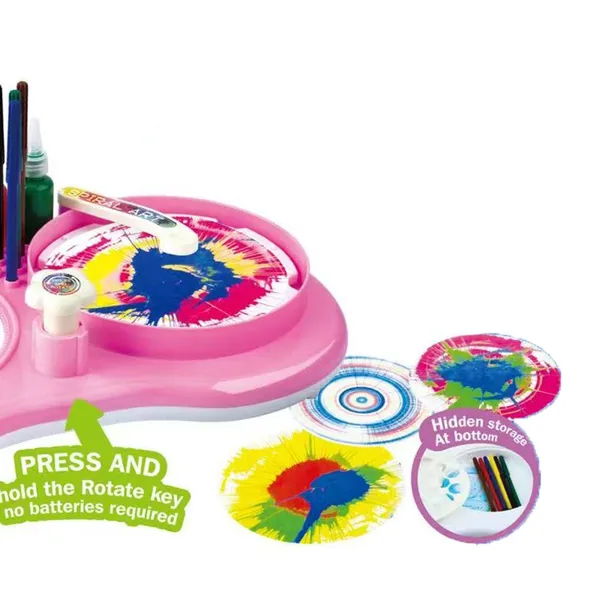 Spin-Painting Craft Machine Kit — SST334270-SST334269