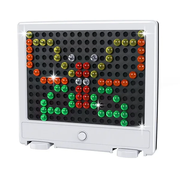 Light-Up Peg Art Board with Mushroom Pieces — SST336644