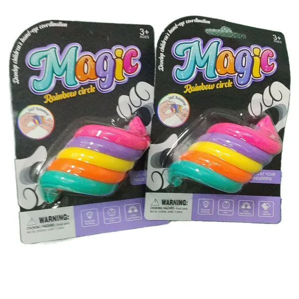 Rainbow Ring Spinner Display Assortment — SST349465